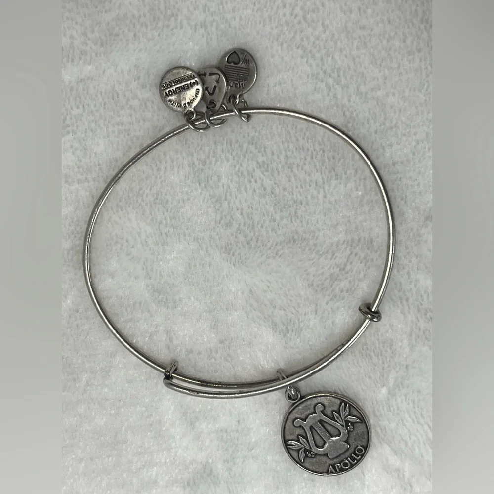 Alex and Ani bangle charm bracelet Apollo